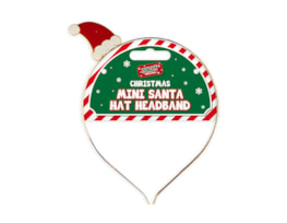 Wholesale Mini Santa Hat Metal Headband