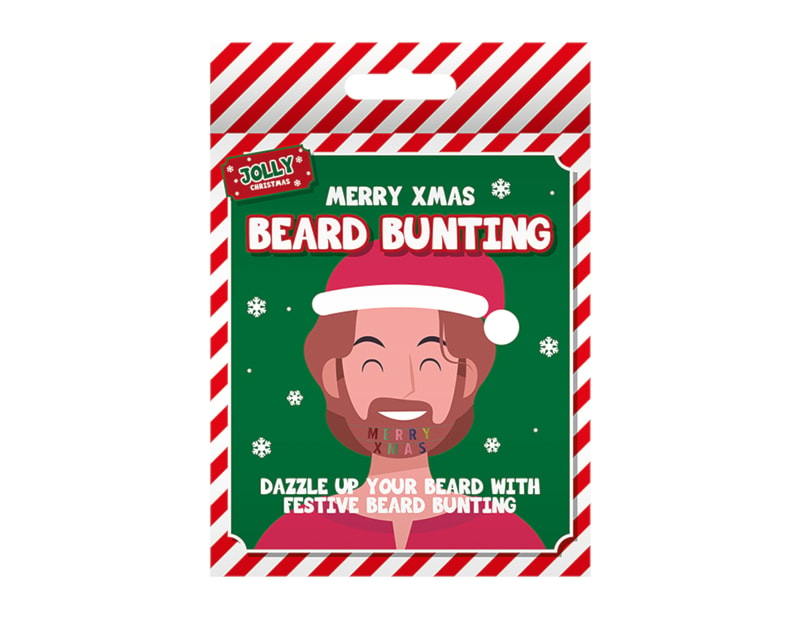 Wholesale Merry Christmas Beard Bunting