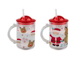 Wholesale Kids Glitter Cup & Straw