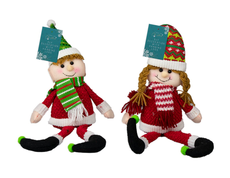 Wholesale Plush Elf with Hanging Legs