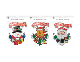 Wholesale Xmas Figures Window Stickers