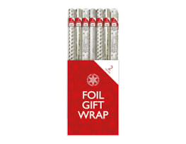 Wholesale Xmas Foil roll wrap 2m gold PDQ | Gem imports Ltd.