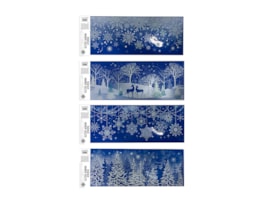 Wholesale Xmas Glitter Window Decoration Stickers