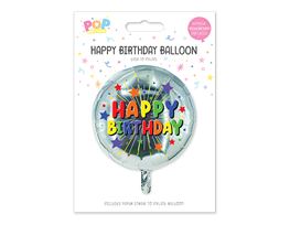 Happy Birthday Foil Balloon