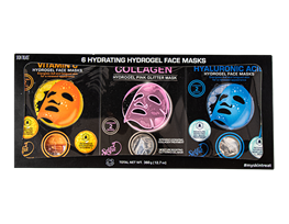 Hydrogel Mask Set Boxed 6 Pieces