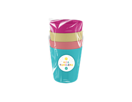 Kids Summer Tumblers 4 Pack