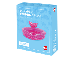 Inflatable Mermaid Paddling Pool 1.15m x 0.55m