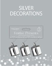 Wholesale Christmas Decorations - Silver