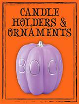 Wholesale Halloween Candle Holders and Ornaments