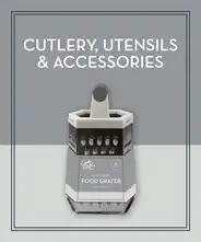 Wholesale kitchen cutlery, utensils and accessories.