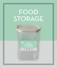 Everything needed to organise food storage at great prices.