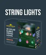 Shop Garden outdoor string lights.