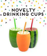 Shop our range of wholesale summer party - novelty drinking cups.