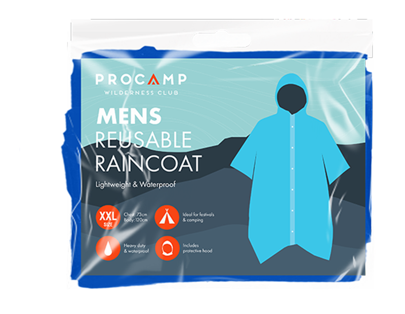 Wholesale Men's Reusable Raincoat