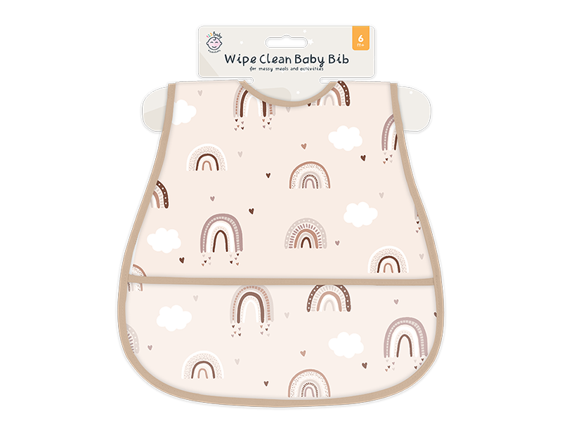 Wholesale Wipe Clean Baby Bib