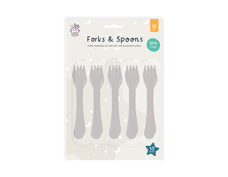 Wholesale Fork and spoon set 10 pack | Gem imports Ltd