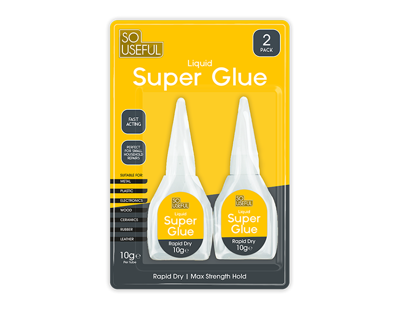 Wholesale Superglue 10g 2pk CDU