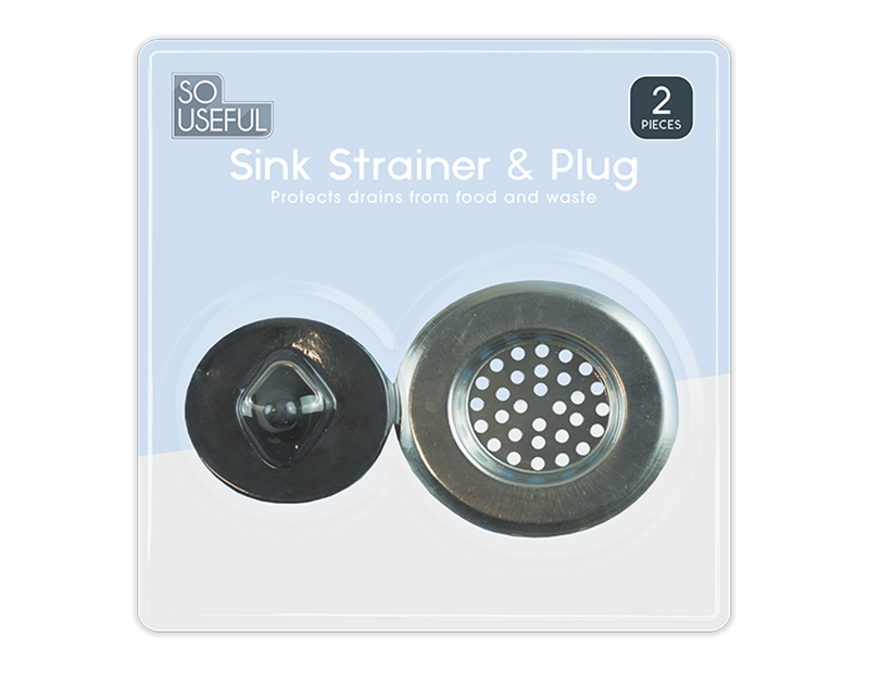 Wholesale Sink Strainer & Plug Set CDU