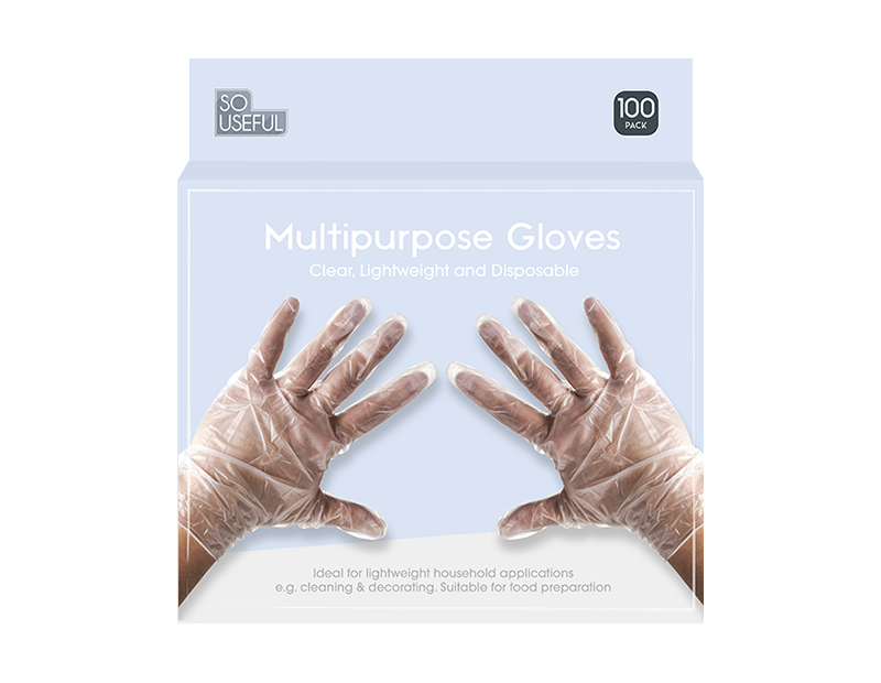 Wholesale Multi Purpose Gloves 100pk CDU