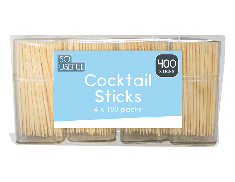 Wholesale Cocktail Sticks 400pk CDU