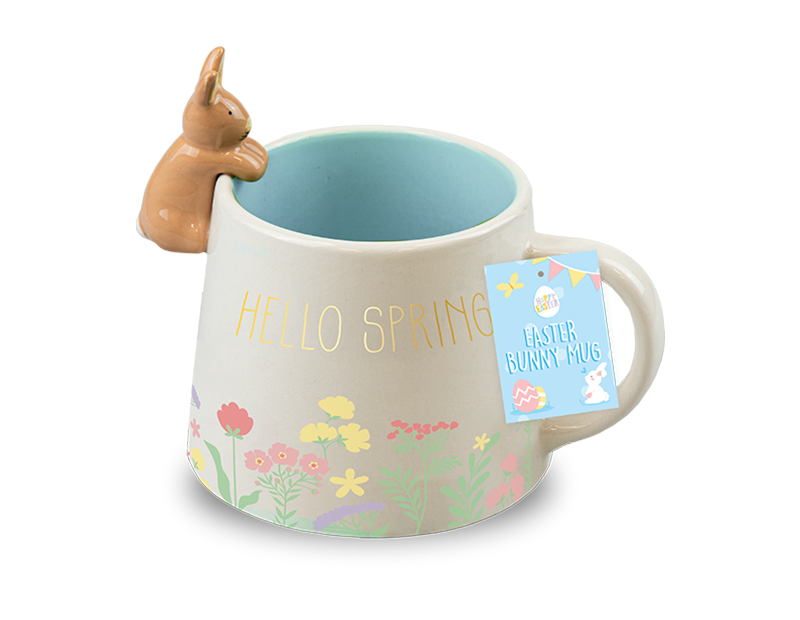 Wholesale Easter Ceramic Mug with Bunny