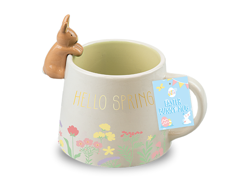 Wholesale Easter Ceramic Mug with Bunny