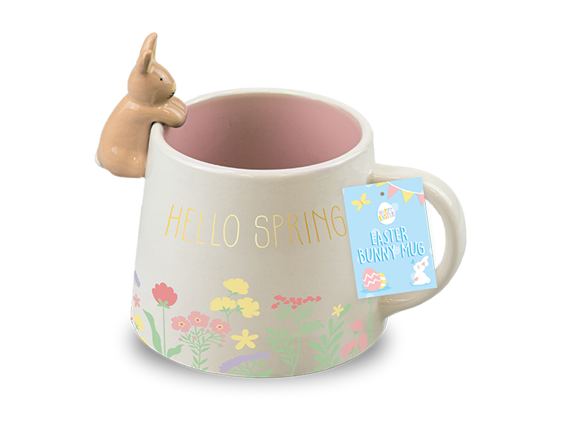 Wholesale Easter Ceramic Mug with Bunny