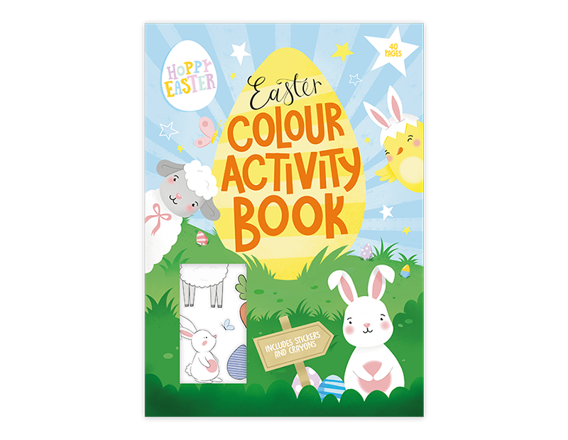 Wholesale Easter A4 Activity Book 40 Page PDQ