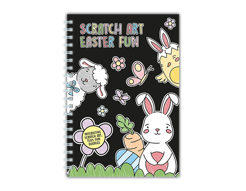 Wholesale Easter Scratch Art Book PDQ