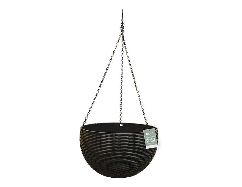 Wholesale Rattan Effect Hanging Basket