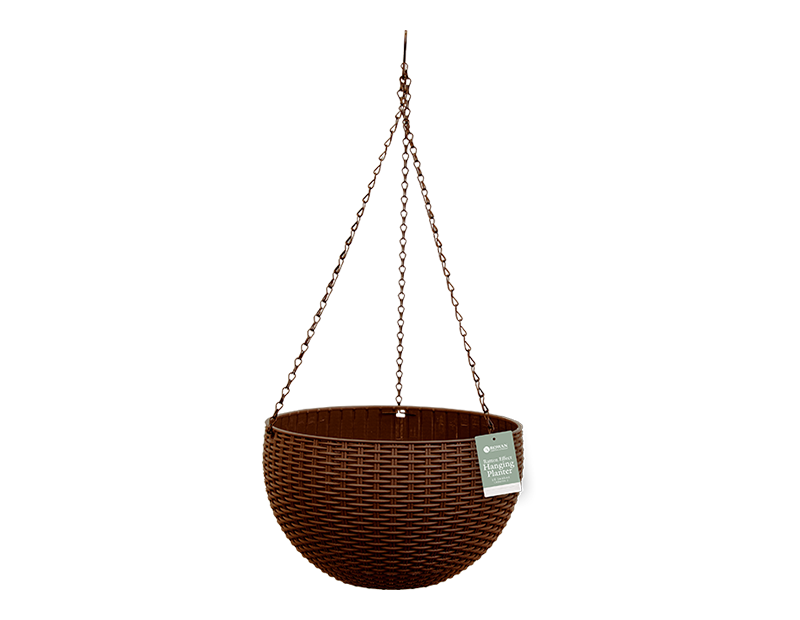 Wholesale Rattan Effect Hanging Basket