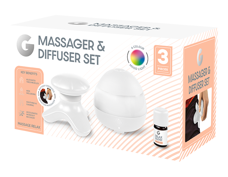 Wholesale 3 Piece Massager And Diffuser Set