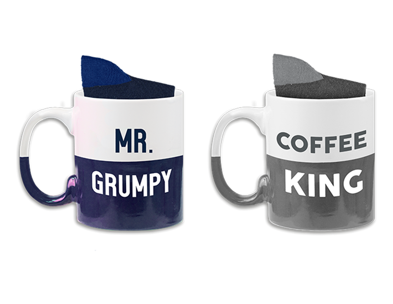 Wholesale Mens Mug And Sock Set