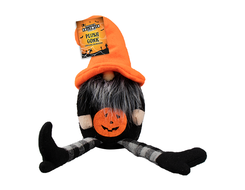 Wholesale Halloween Gonk Plush with hanging legs 37cm