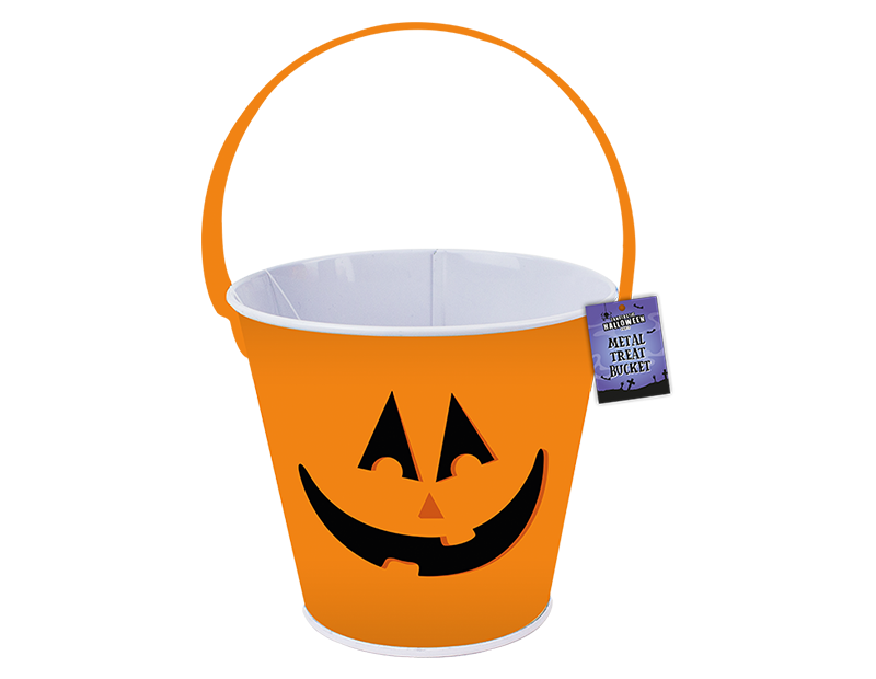 Wholesale Halloween Metal Treat Bucket