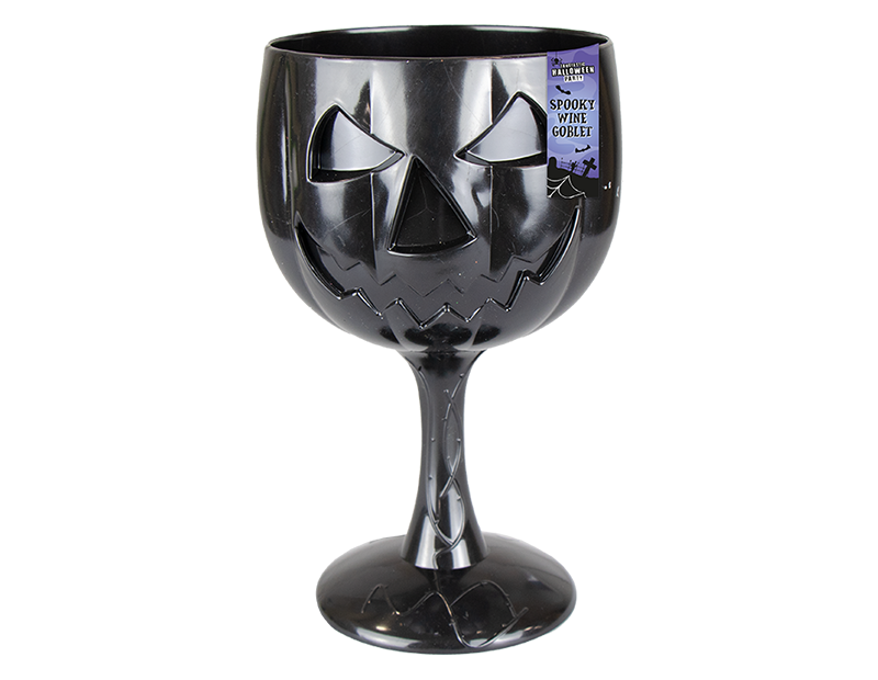 Wholesale Spooky Halloween Plastic Wine Goblet