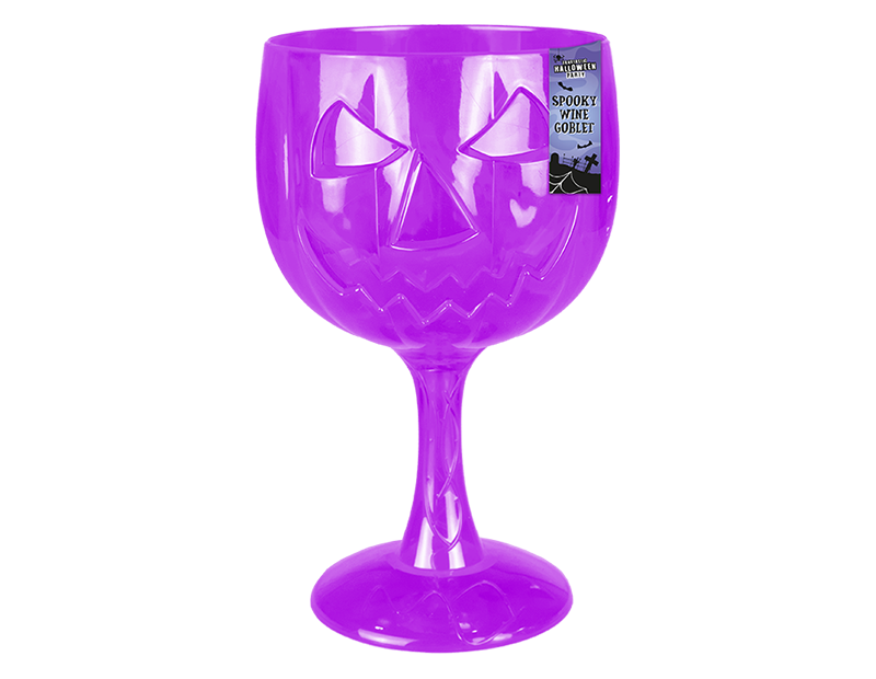 Wholesale Spooky Halloween Plastic Wine Goblet