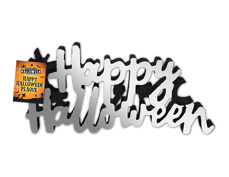 Wholesale Happy Halloween Plaque