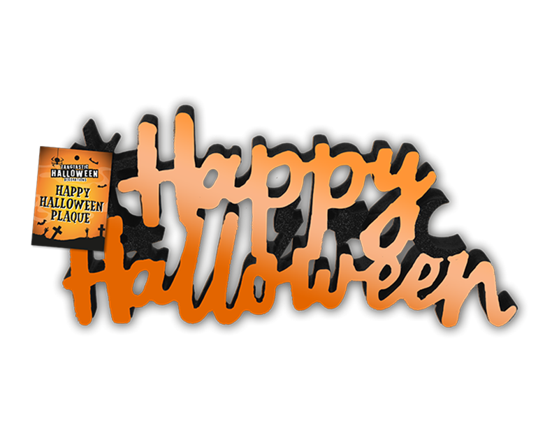 Wholesale Happy Halloween Plaque