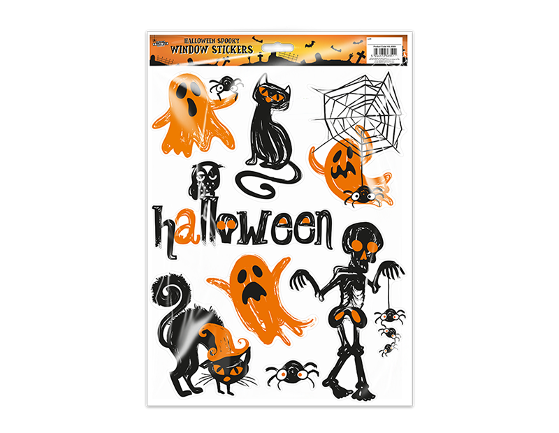 Wholesale Halloween Spooky Window Stickers