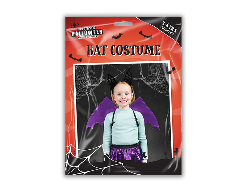 Wholesale Children's Bat Costume 4-8yrs