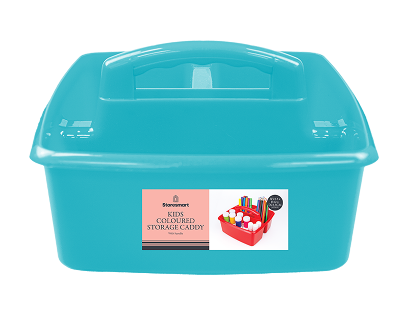 Wholesale Kids Coloured Storage Caddy with Handle