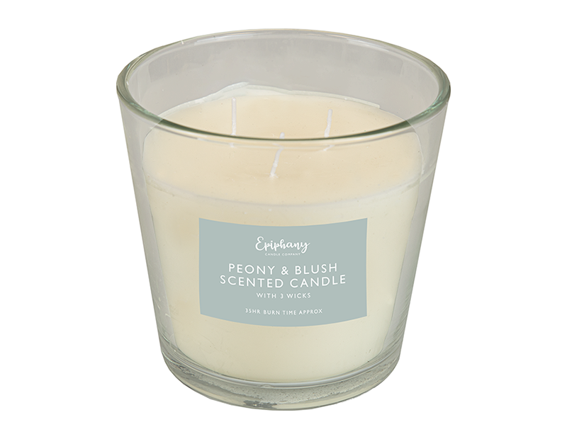 Wholesale Large Scented 3 Wick Candle