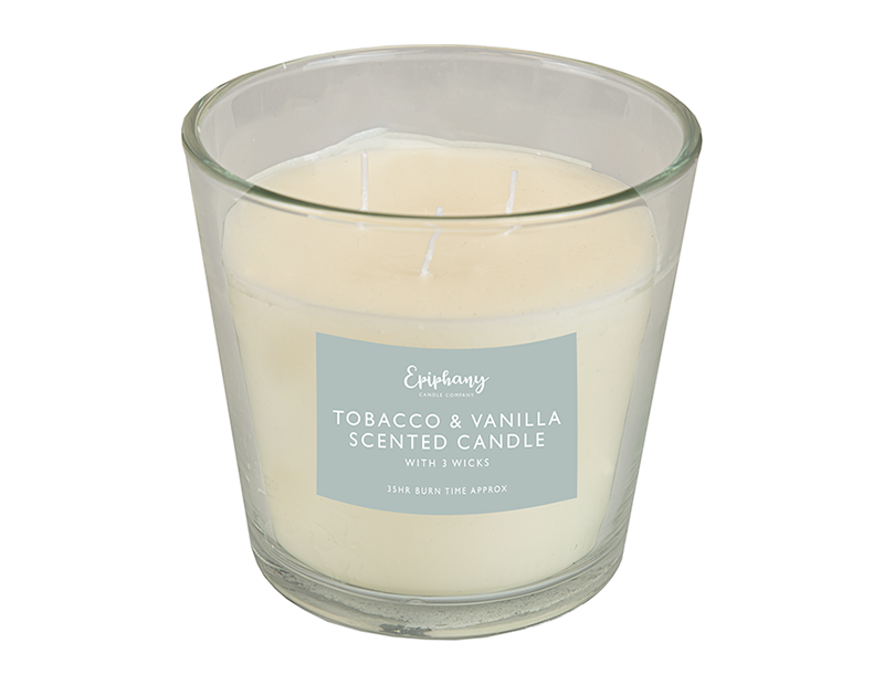 Wholesale Large Scented 3 Wick Candle