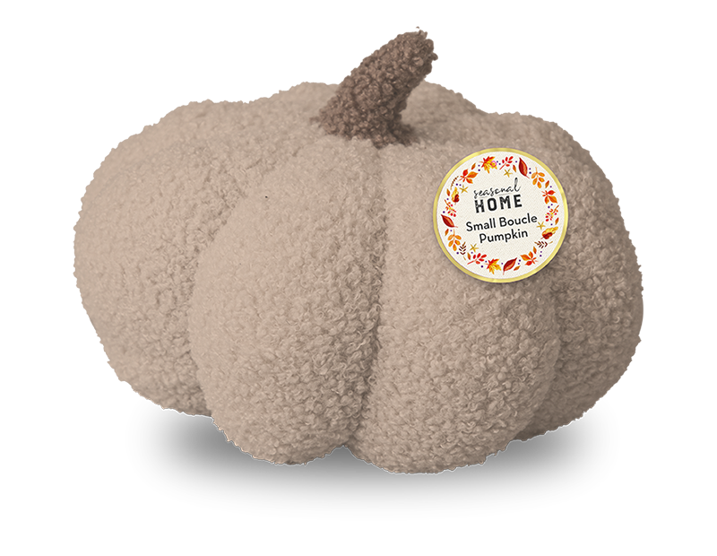 Wholesale Medium Boucle Pumpkin Cushion Dia. 26cm