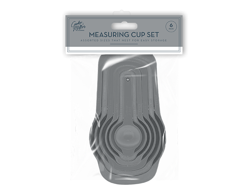 Wholesale Natural Measuring Cup Set 6pk