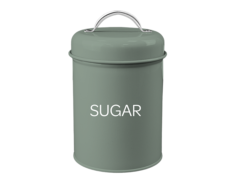 Wholesale Natural Sugar Storage Jar With Lid Handle