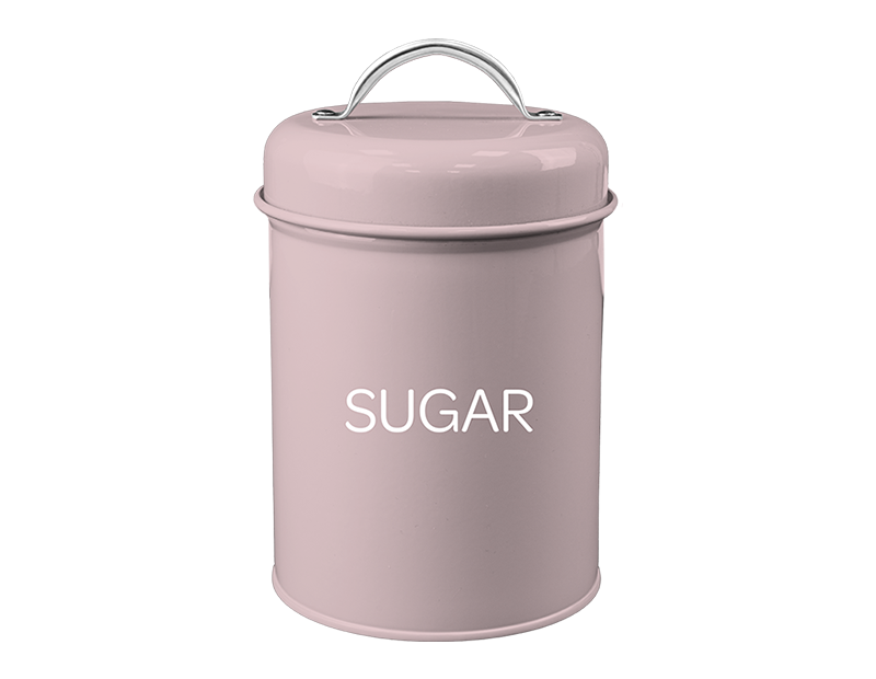 Wholesale Natural Sugar Storage Jar With Lid Handle