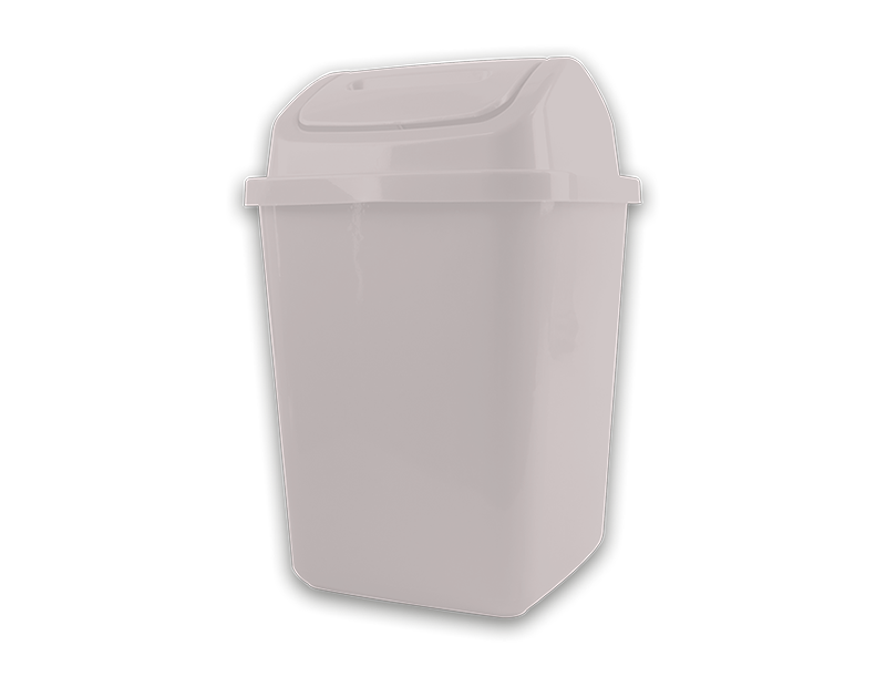 Wholesale Natural Plastic Swing Top Bin