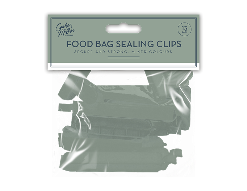Natural Bag Sealing Clips 13pk